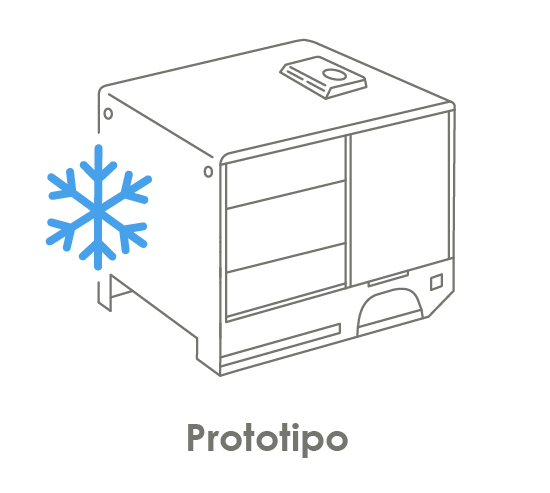 Caja<br>Refrigeradora.