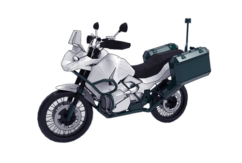 <span style="font-weight:100!important;padding-right:5px"></span> Motocicleta Equipada